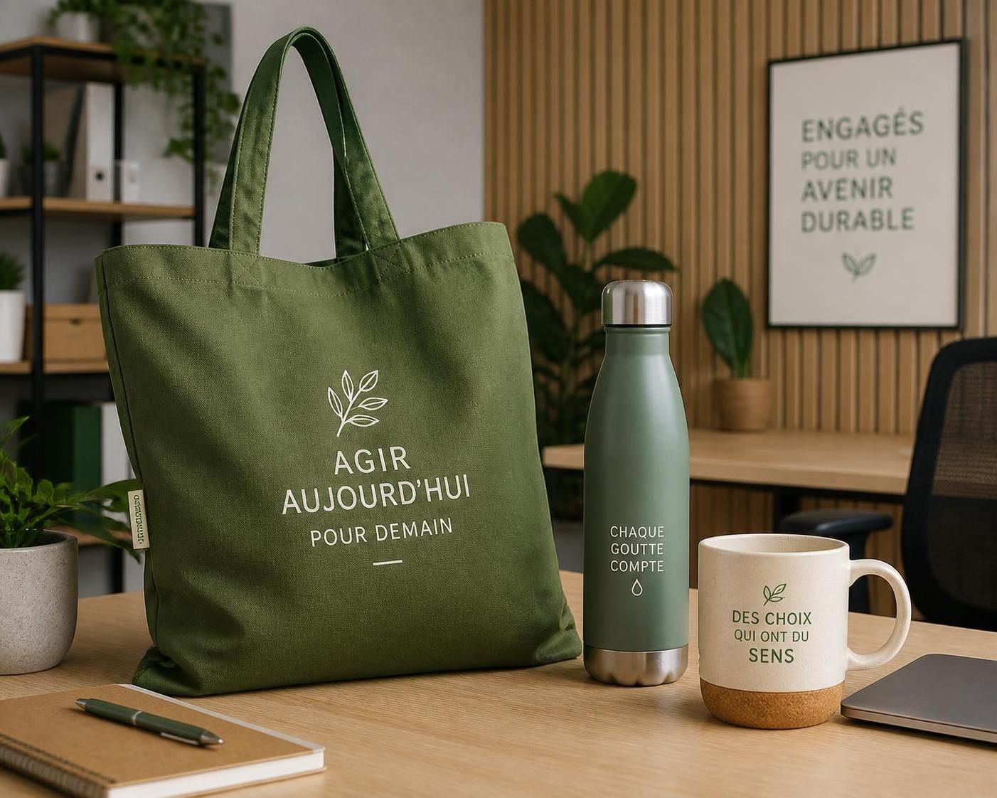 d&eacute;couvrez le retour des gourdes, mugs et tote bags, des objets pratiques et tendances pour simplifier votre quotidien tout en adoptant un mode de vie &eacute;coresponsable.